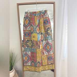 Ranna Gill Multicolor Patterned Pants